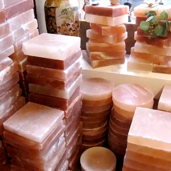 pink salt bricks