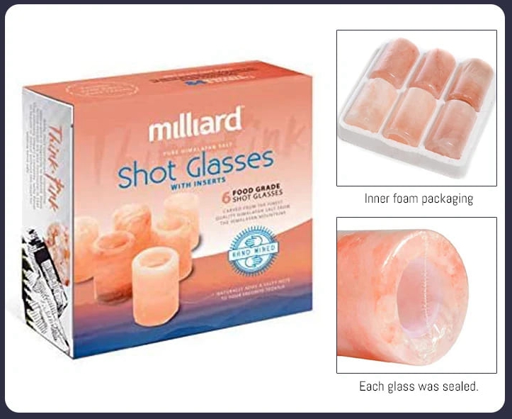 salt shot glasses packing